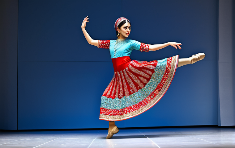 이란 전통 춤의 종류 - Cultural Celebration**

"A group of fully clothed Iranian dancers in vibrant, regional attire perfor...