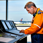이란 항공 사고 사례 - Focus on Safety Measures**

"A modern airport scene, featuring ground crew meticulously inspecting a...